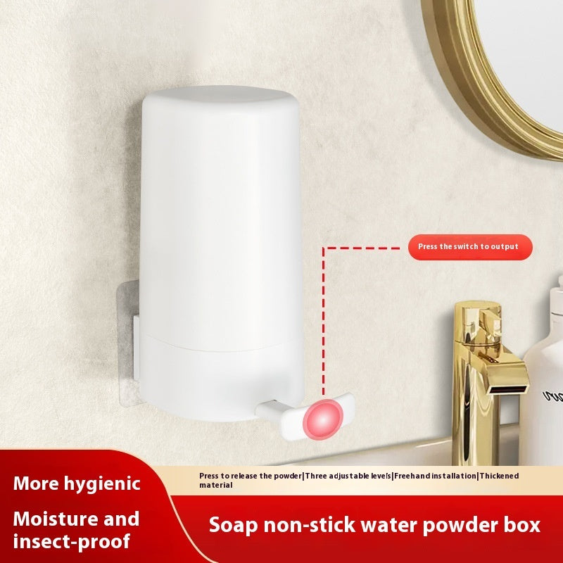 Soap Grinder Dispenser Soap Box Wall Mounted Dry Organizer Box Soap Powder Grinding Box For Restaurant Kitchen Office Gyms Hotel - Infinite Avenue