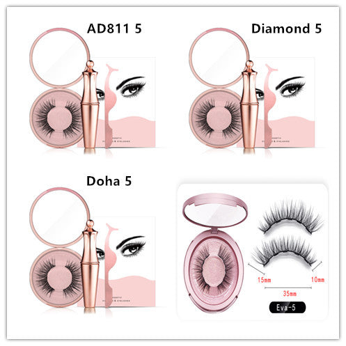 Magnetic Eyeliner & Eyelash Set with Tweezer – Long Lasting - Infinite Avenue