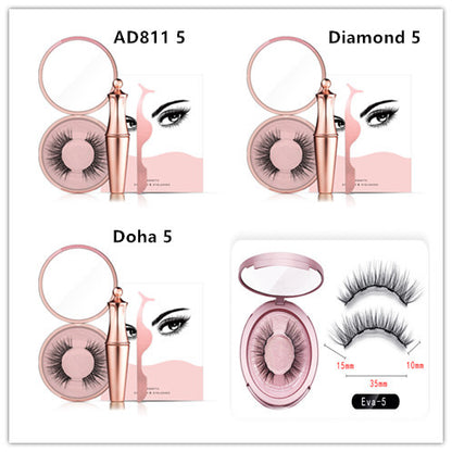 Magnetic Eyeliner & Eyelash Set with Tweezer – Long Lasting - Infinite Avenue