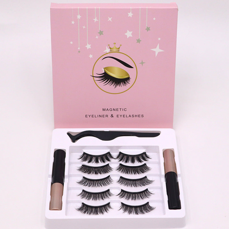Magnetic Eyelashes & Eyeliner Set – Reusable, Waterproof Extensions - Infinite Avenue
