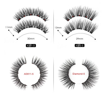 Magnetic Eyeliner & Eyelash Set with Tweezer – Long Lasting - Infinite Avenue