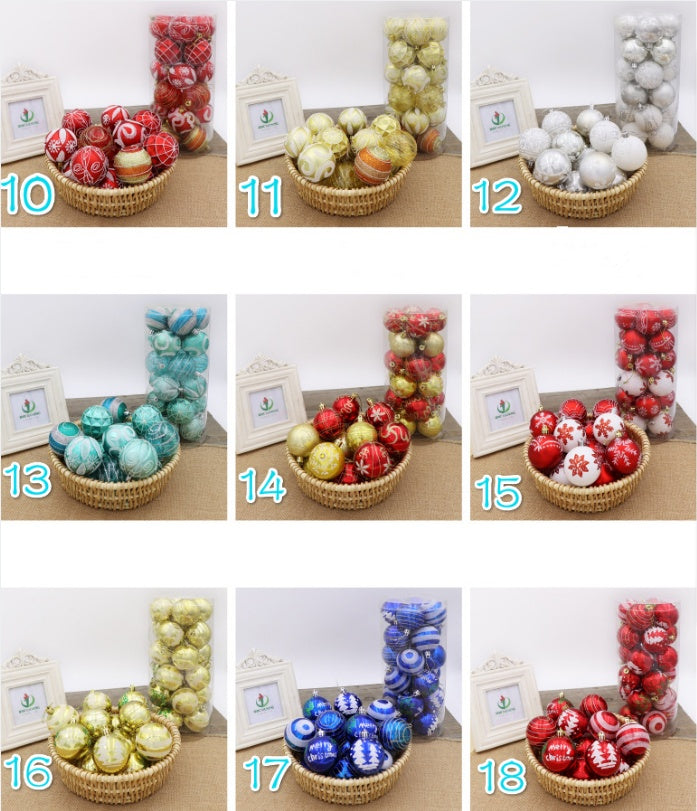 6cm Bright Christmas Ball – Tree Decoration - Infinite Avenue