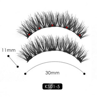 Magnetic Eyeliner & Eyelash Set with Tweezer – Long Lasting - Infinite Avenue