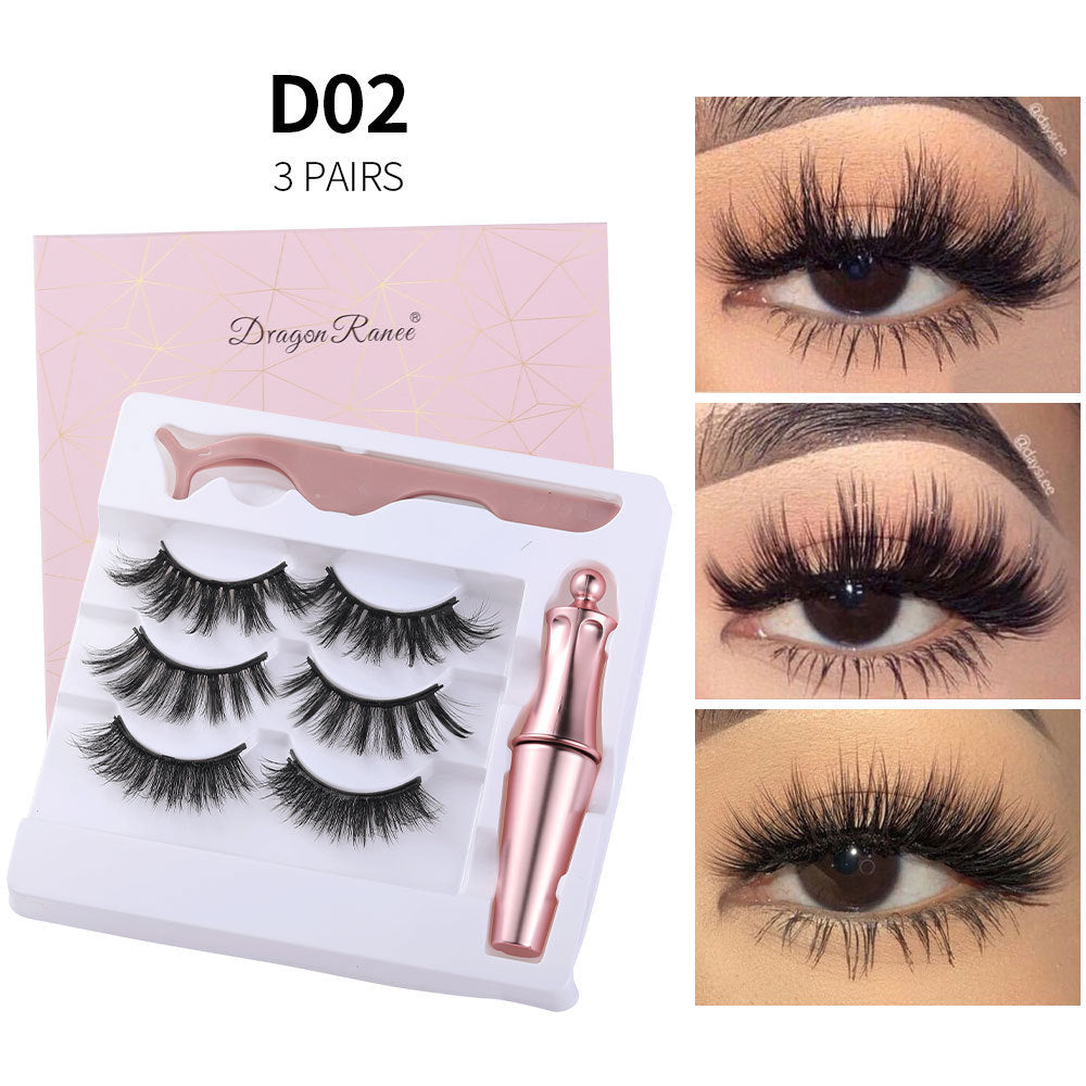 Magnetic Eyeliner & Eyelash Set with Tweezer – Long Lasting - Infinite Avenue
