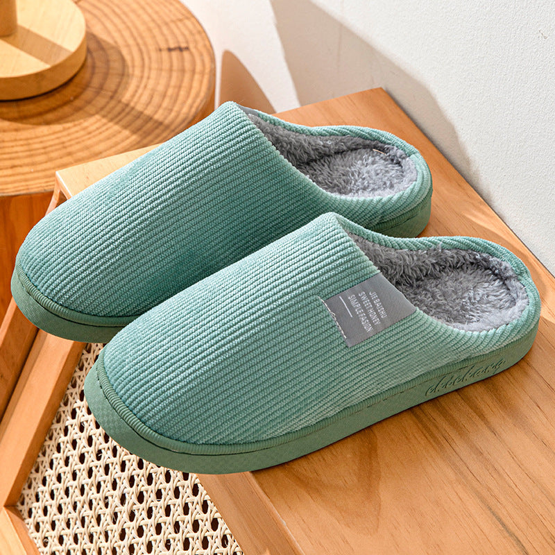 Wear-resistant Non-Slip Cotton Indoor Slippers - Infinite Avenue