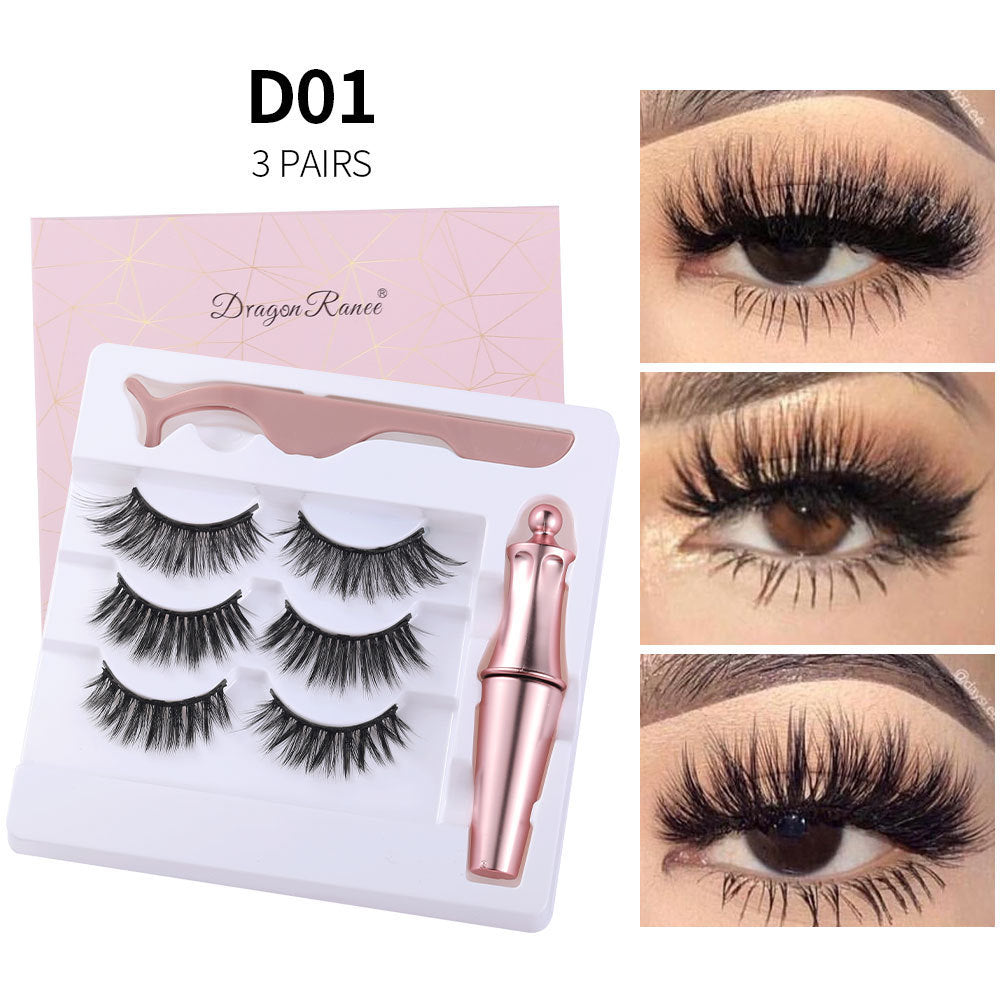 Magnetic Eyeliner & Eyelash Set with Tweezer – Long Lasting - Infinite Avenue