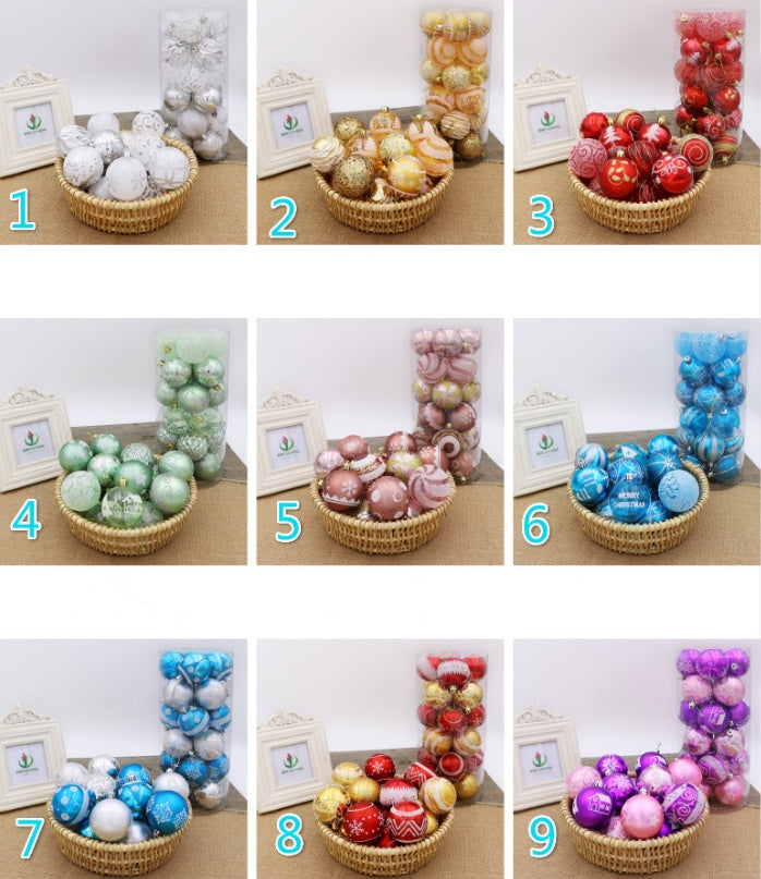 6cm Bright Christmas Ball – Tree Decoration - Infinite Avenue