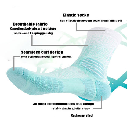 5 Pairs Men's Athletic Socks – Cushioned, Breathable & Non-Slip Infinite Avenue