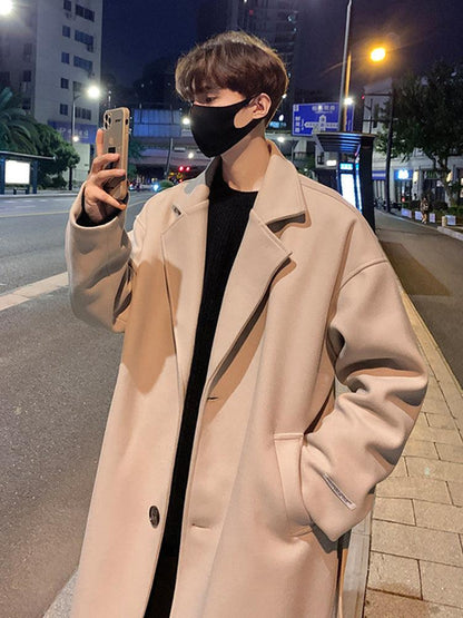 Retro High-grade Trench Coat Beige Infinite Avenue