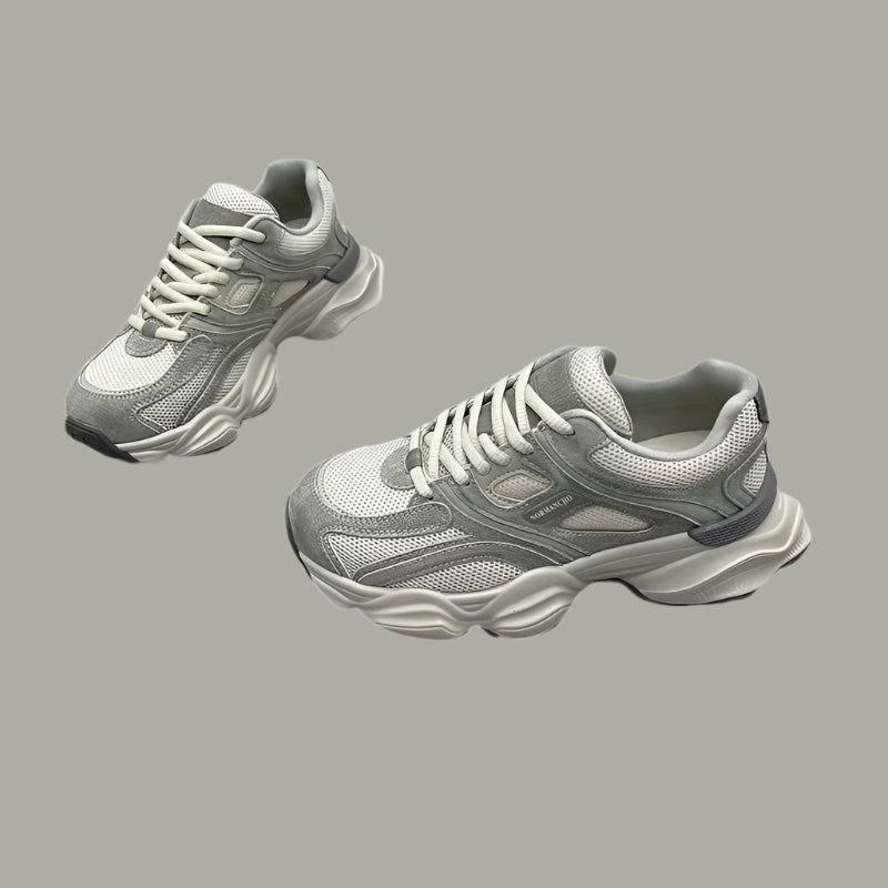 Thick Bottom Color Matching Paris Dad Shoes Lightweight Exercise Casual Infinite Avenue