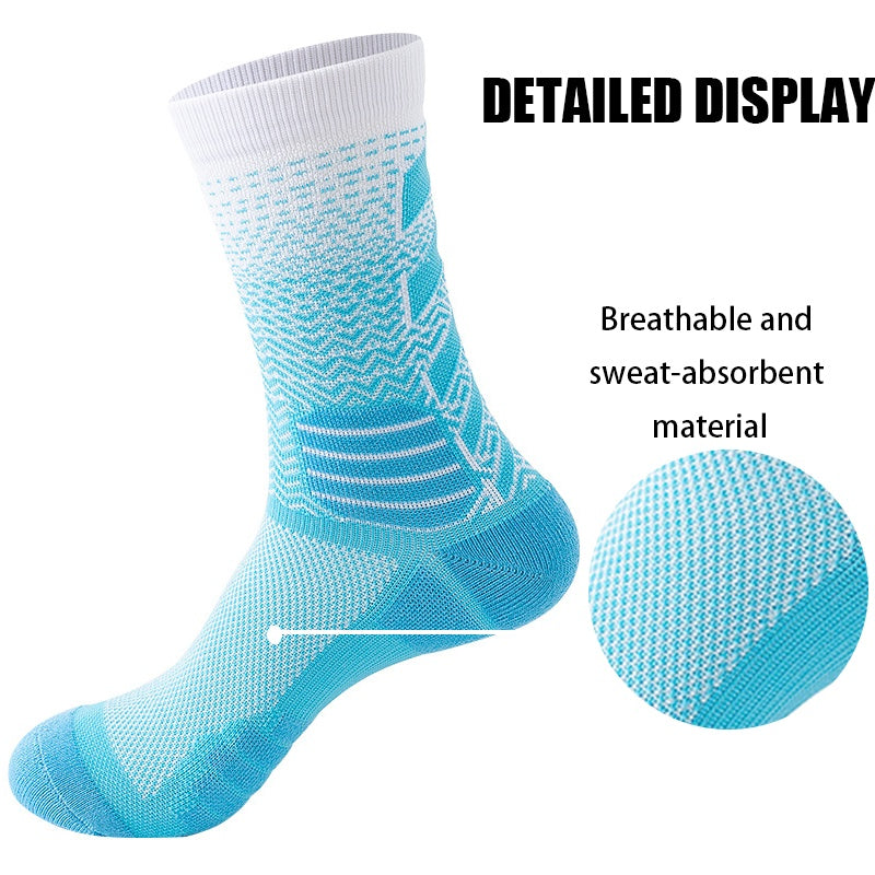 5 Pairs Men's Athletic Socks – Cushioned, Breathable & Non-Slip Infinite Avenue