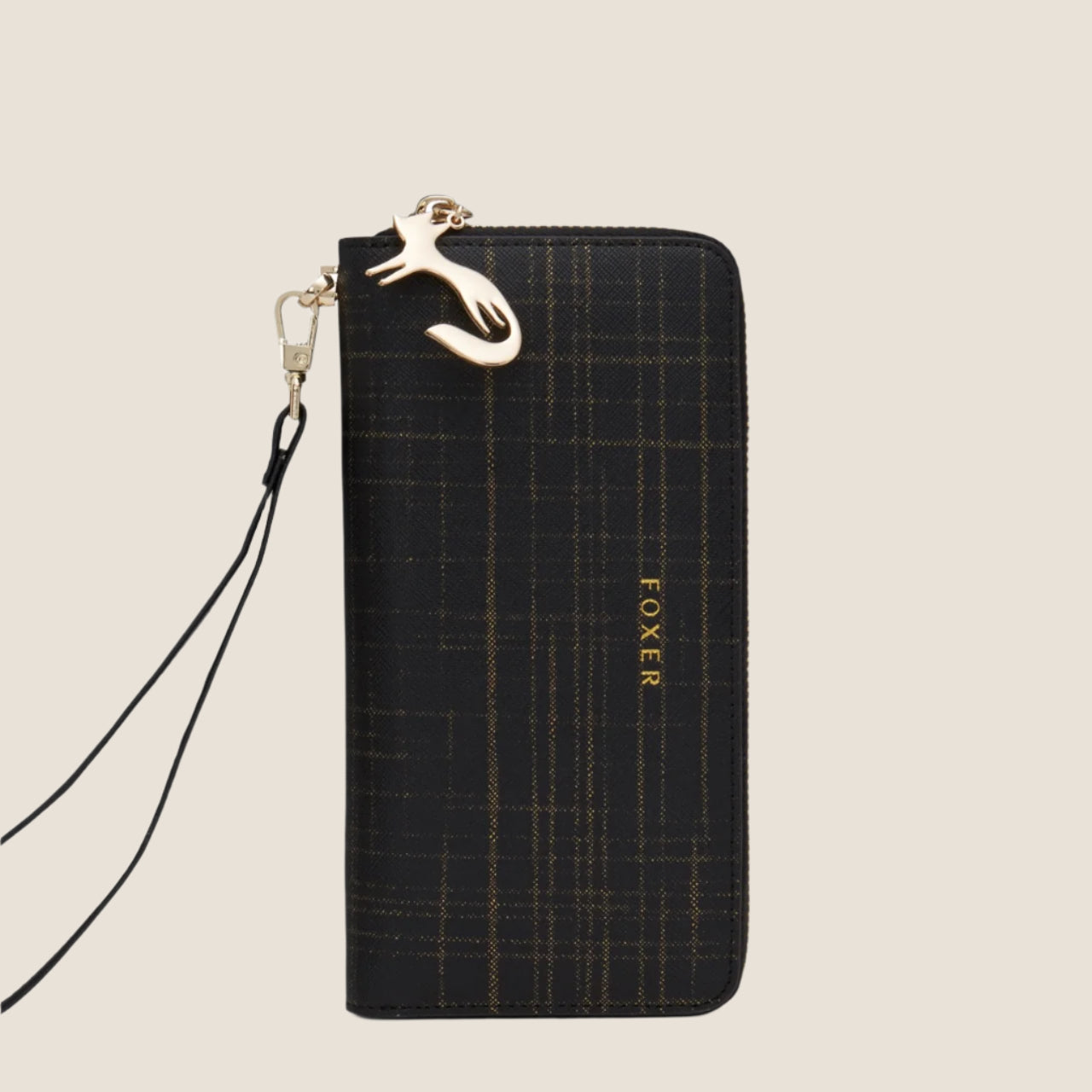 Women's Light Luxury Coin Purse – Multiple Card Slots, Long Clutch Black Infinite Avenue