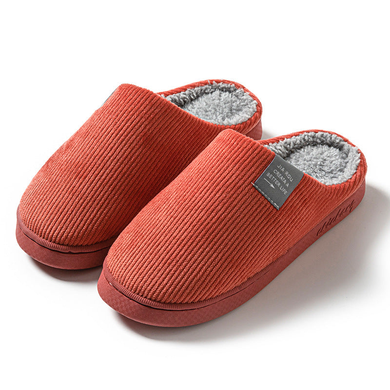 Wear-resistant Non-Slip Cotton Indoor Slippers - Infinite Avenue